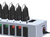 Optrel Multi Bay Charger for Six Batteries 4551.013